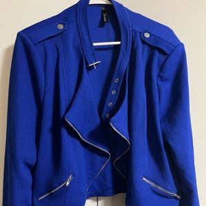 Blue jacket